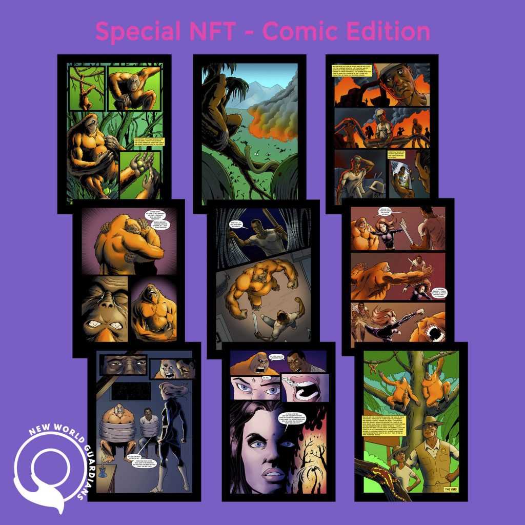 New World Guardinas - Comic Preview